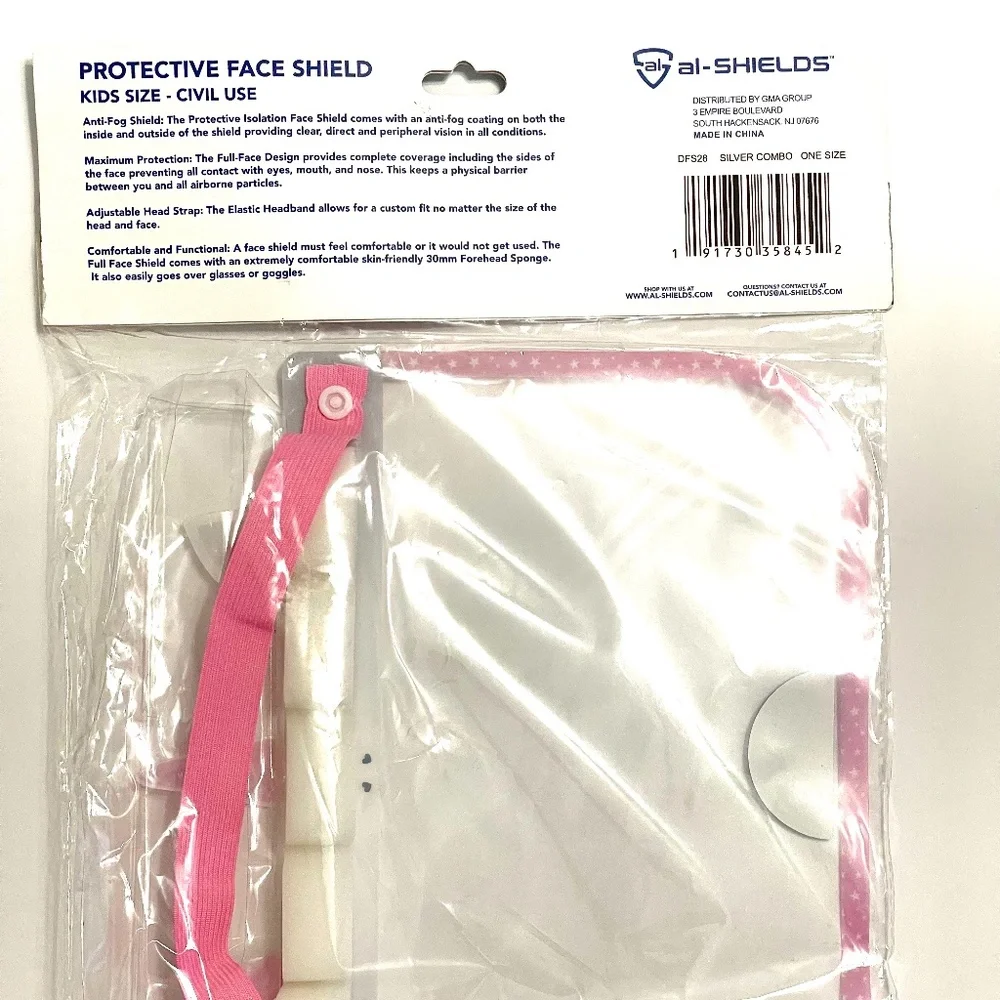 Al-Shield Kids Unicorn Face Shield